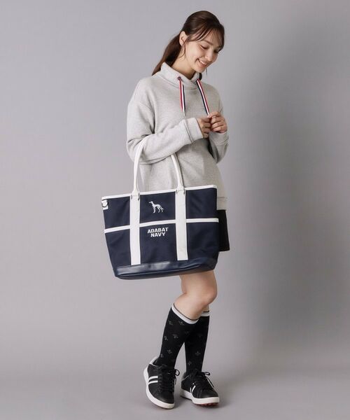 adabat / アダバット トートバッグ | 【ADABAT NAVY】ビックトートバッグ | 詳細5