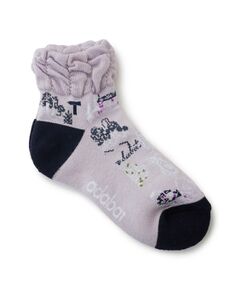 adabat / アダバット ソックス | 柄ショートフレンチソックス