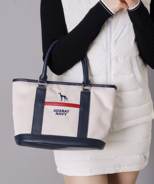 adabat / アダバット トートバッグ | 【ADABAT NAVY】トリコ船形カートバッグ | 詳細1