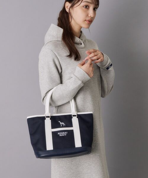 adabat / アダバット トートバッグ | 【ADABAT NAVY】トリコ船形カートバッグ（ネイビー(094)）