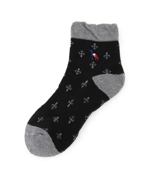 adabat / アダバット ソックス | 【ADABAT NAVY】フレンチショートMOVEソックス（ブラック(019)）