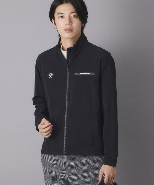 adabat / アダバット レザーブルゾン・ジャケット | 【ADABAT NAVY】タフタスタンドジップブルゾン | 詳細1