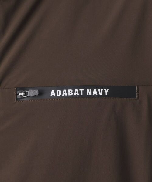 adabat / アダバット レザーブルゾン・ジャケット | 【ADABAT NAVY】タフタスタンドジップブルゾン | 詳細18