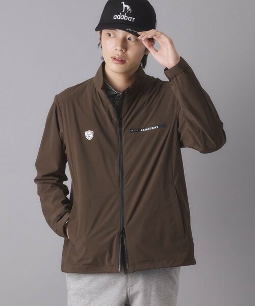 adabat / アダバット レザーブルゾン・ジャケット | 【ADABAT NAVY】タフタスタンドジップブルゾン | 詳細7