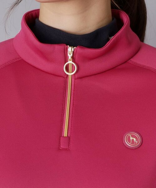 adabat / アダバット カットソー | 裏起毛ハーフジップモックプルオーバー | 詳細16