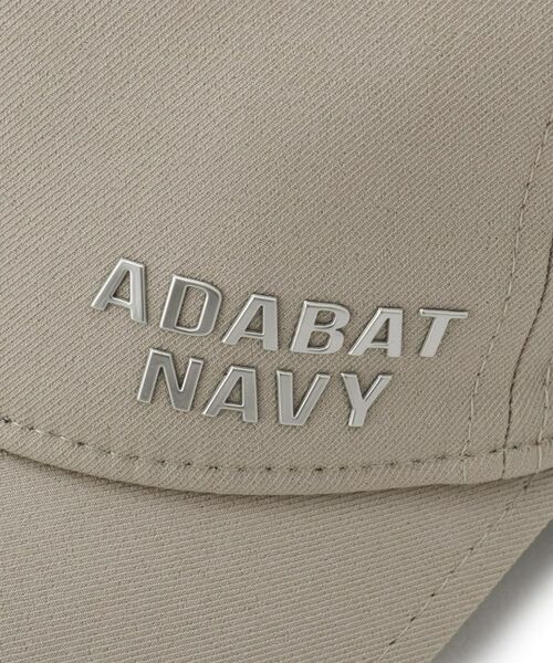 adabat / アダバット キャップ | 【ADABAT NAVY】ツイルキャップ | 詳細5