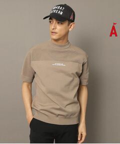 ADABAT STREAM / アダバットストリーム ニット・セーター | 半袖メッシュコンビニット