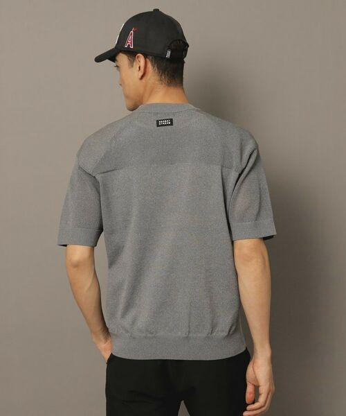 ADABAT STREAM / アダバットストリーム ニット・セーター | 半袖メッシュコンビニット | 詳細1