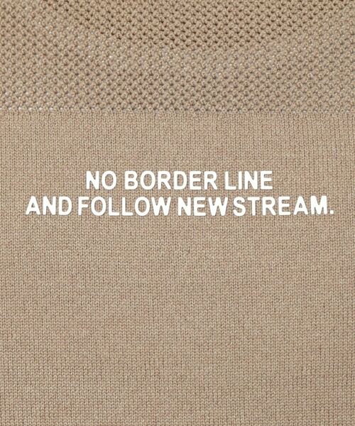 ADABAT STREAM / アダバットストリーム ニット・セーター | 半袖メッシュコンビニット | 詳細12