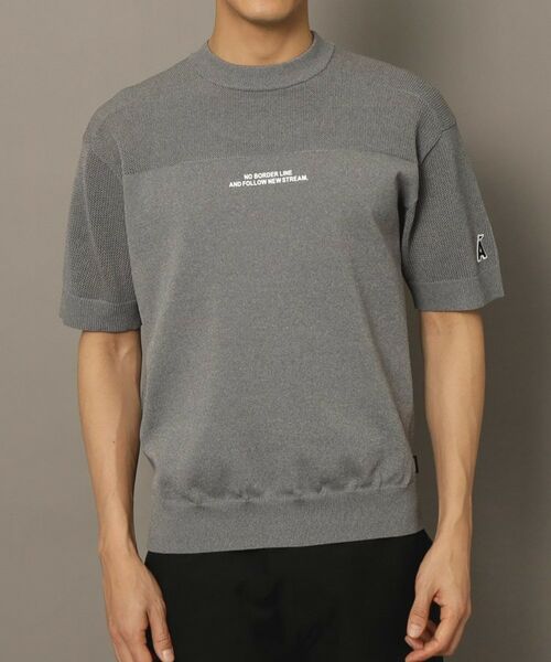 ADABAT STREAM / アダバットストリーム ニット・セーター | 半袖メッシュコンビニット | 詳細13