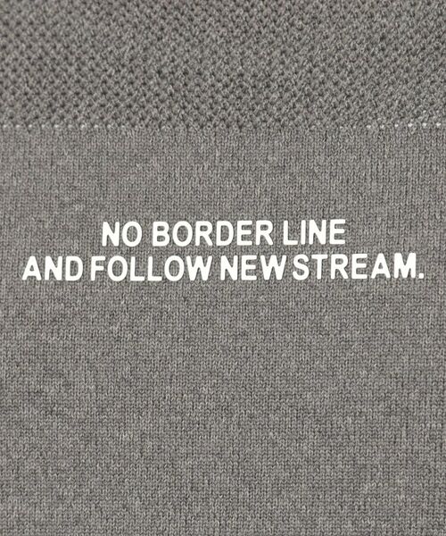 ADABAT STREAM / アダバットストリーム ニット・セーター | 半袖メッシュコンビニット | 詳細4