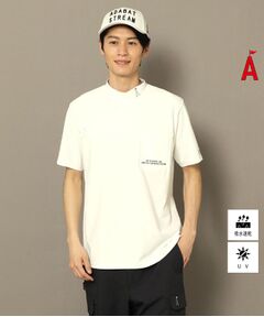 ADABAT STREAM / アダバットストリーム カットソー | UVカット/吸水速乾 モックネックポケットT