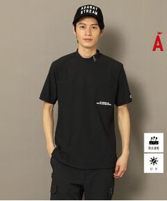 ADABAT STREAM / アダバットストリーム カットソー | UVカット/吸水速乾 モックネックポケットT