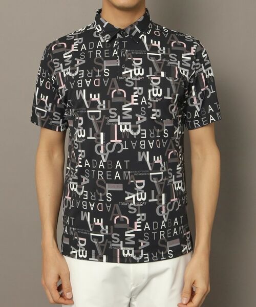 ADABAT STREAM / アダバットストリーム ポロシャツ | UVカット/吸水速乾 タイポグラフィポロシャツ | 詳細10
