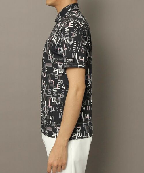 ADABAT STREAM / アダバットストリーム ポロシャツ | UVカット/吸水速乾 タイポグラフィポロシャツ | 詳細11