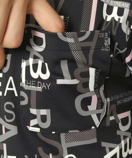 ADABAT STREAM / アダバットストリーム ポロシャツ | UVカット/吸水速乾 タイポグラフィポロシャツ | 詳細14