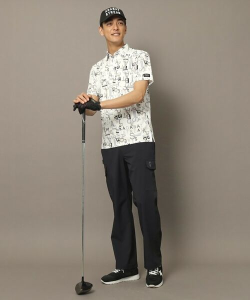 ADABAT STREAM / アダバットストリーム ポロシャツ | UVカット/吸水速乾 タイポグラフィポロシャツ | 詳細4