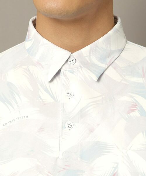 ADABAT STREAM / アダバットストリーム ポロシャツ | UVカット/吸水速乾 フェザープリントポロシャツ | 詳細14