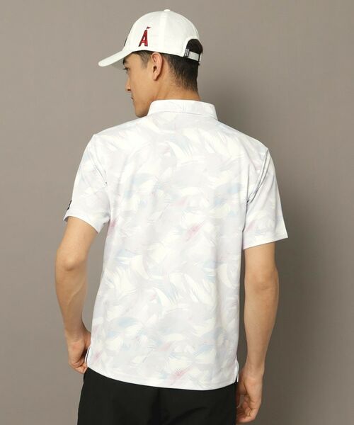 ADABAT STREAM / アダバットストリーム ポロシャツ | UVカット/吸水速乾 フェザープリントポロシャツ | 詳細2