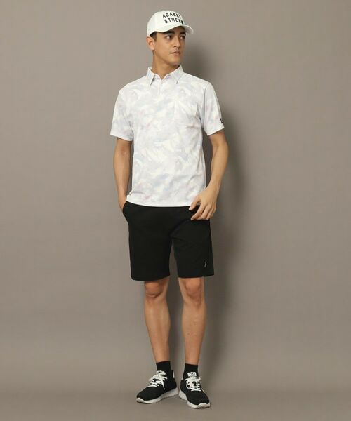 ADABAT STREAM / アダバットストリーム ポロシャツ | UVカット/吸水速乾 フェザープリントポロシャツ | 詳細3