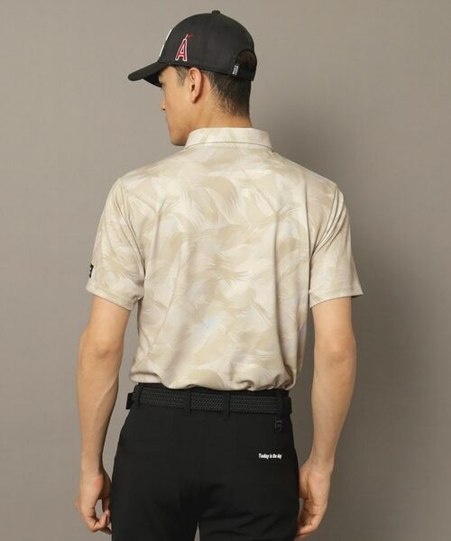 ADABAT STREAM / アダバットストリーム ポロシャツ | UVカット/吸水速乾 フェザープリントポロシャツ | 詳細7