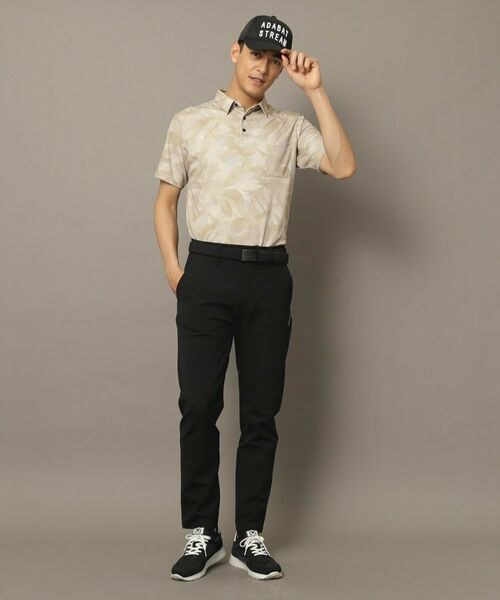 ADABAT STREAM / アダバットストリーム ポロシャツ | UVカット/吸水速乾 フェザープリントポロシャツ | 詳細8