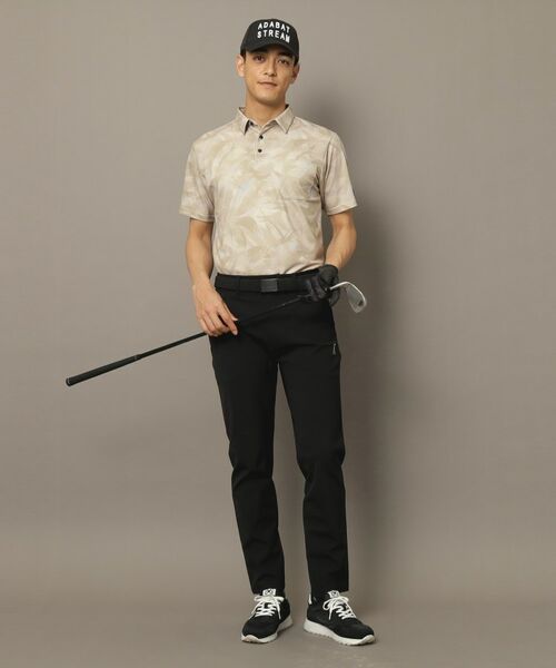 ADABAT STREAM / アダバットストリーム ポロシャツ | UVカット/吸水速乾 フェザープリントポロシャツ | 詳細9