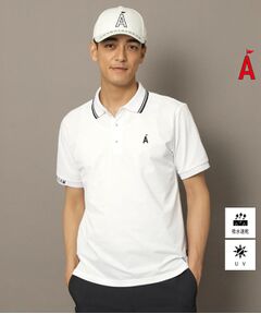 ADABAT STREAM / アダバットストリーム ポロシャツ | UVカット/吸水速乾 ハイゲージ ドライカノコ ポロシャツ