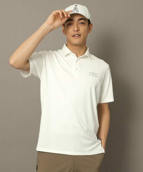 ADABAT STREAM / アダバットストリーム ポロシャツ | UVカット/接触冷感 ドライタッチ ストレッチ ポロシャツ | 詳細1