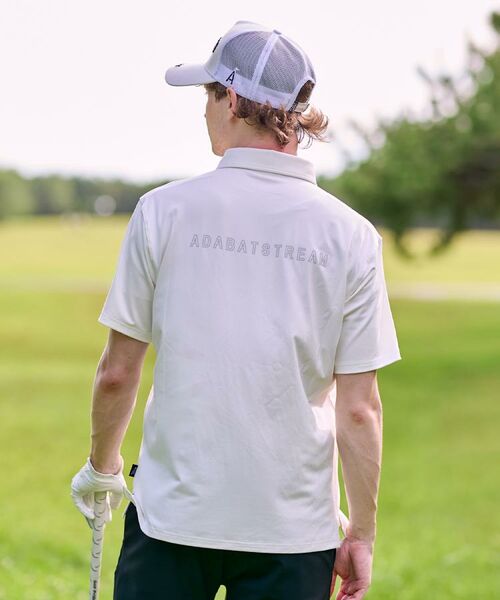 ADABAT STREAM / アダバットストリーム ポロシャツ | UVカット/接触冷感 ドライタッチ ストレッチ ポロシャツ | 詳細8