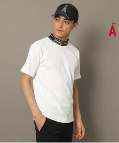 ADABAT STREAM / アダバットストリーム カットソー | ロゴジャカードモックネックT