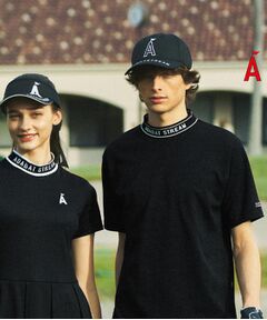 ADABAT STREAM / アダバットストリーム カットソー | ロゴジャカードモックネックT