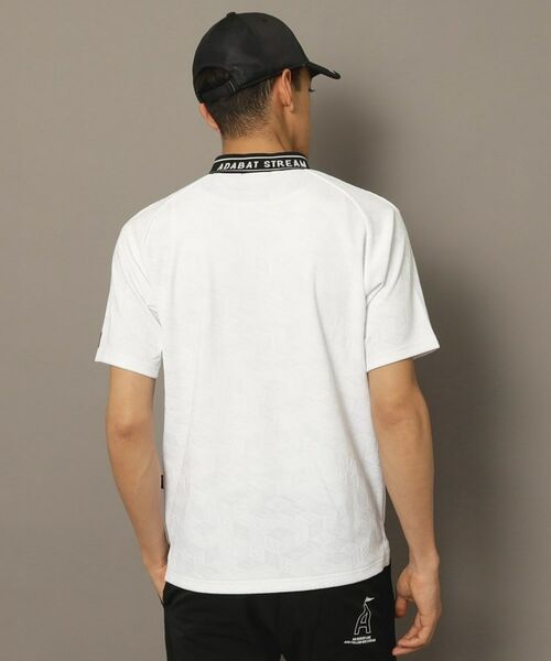 ADABAT STREAM / アダバットストリーム カットソー | ロゴジャカードモックネックT | 詳細1