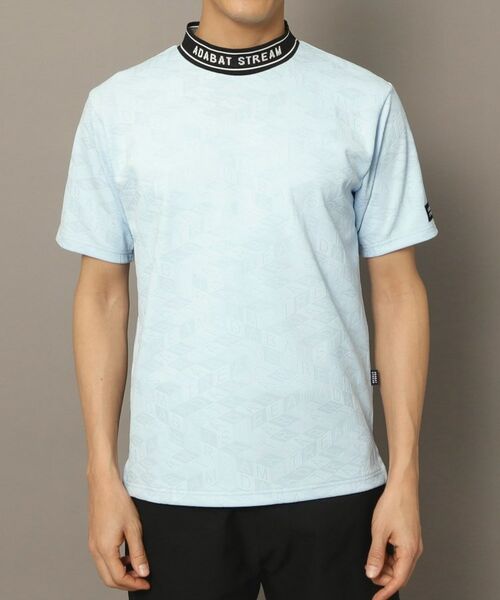 ADABAT STREAM / アダバットストリーム カットソー | ロゴジャカードモックネックT | 詳細13