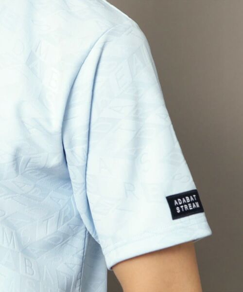 ADABAT STREAM / アダバットストリーム カットソー | ロゴジャカードモックネックT | 詳細18