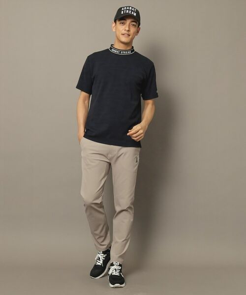 ADABAT STREAM / アダバットストリーム カットソー | ロゴジャカードモックネックT | 詳細6