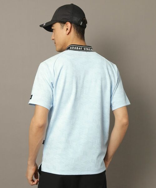 ADABAT STREAM / アダバットストリーム カットソー | ロゴジャカードモックネックT | 詳細9