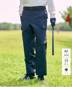 ADABAT STREAM / アダバットストリーム パンツ | 撥水加工/UVカット/接触冷感 スーパーライトサイドポケット ワイドパンツ