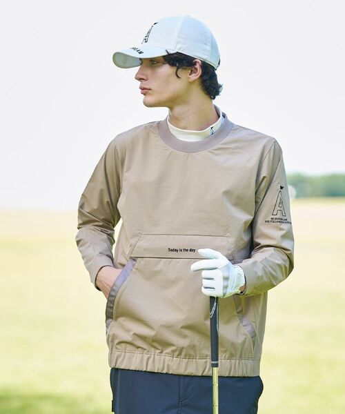 ADABAT STREAM / アダバットストリーム カットソー | 撥水加工 テックスブリッドストレッチ プルオーバー | 詳細1