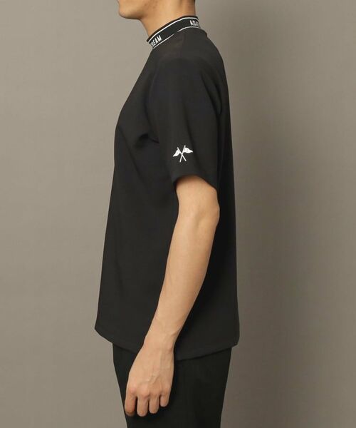 ADABAT STREAM / アダバットストリーム カットソー | 撥水加工 ロゴラインストレッチモックネックT | 詳細12