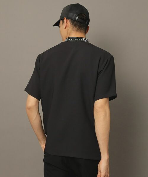 ADABAT STREAM / アダバットストリーム カットソー | 撥水加工 ロゴラインストレッチモックネックT | 詳細2