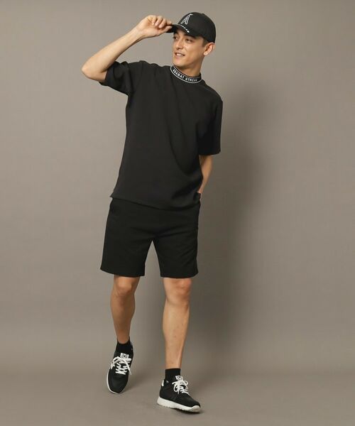 ADABAT STREAM / アダバットストリーム カットソー | 撥水加工 ロゴラインストレッチモックネックT | 詳細3