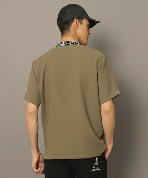 ADABAT STREAM / アダバットストリーム カットソー | 撥水加工 ロゴラインストレッチモックネックT | 詳細7