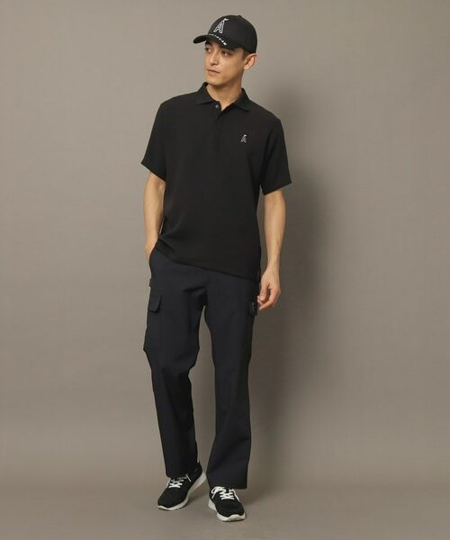 ADABAT STREAM / アダバットストリーム ポロシャツ | 撥水加工 バックプリントロゴ ストレッチ ポロシャツ | 詳細3