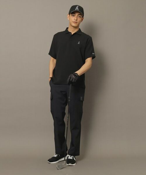 ADABAT STREAM / アダバットストリーム ポロシャツ | 撥水加工 バックプリントロゴ ストレッチ ポロシャツ | 詳細4