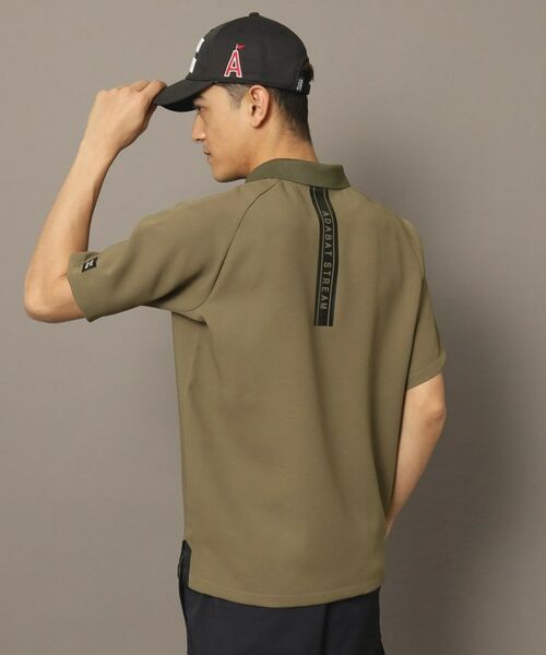 ADABAT STREAM / アダバットストリーム ポロシャツ | 撥水加工 バックプリントロゴ ストレッチ ポロシャツ | 詳細7