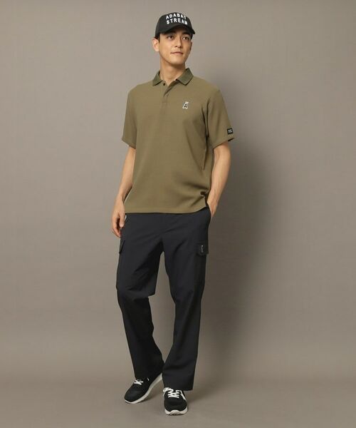 ADABAT STREAM / アダバットストリーム ポロシャツ | 撥水加工 バックプリントロゴ ストレッチ ポロシャツ | 詳細8