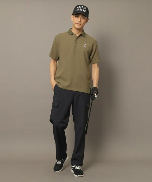 ADABAT STREAM / アダバットストリーム ポロシャツ | 撥水加工 バックプリントロゴ ストレッチ ポロシャツ | 詳細9