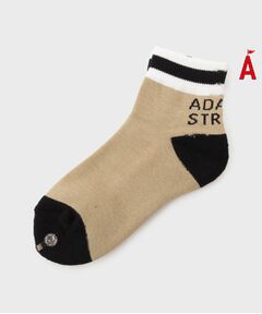 ADABAT STREAM / アダバットストリーム ソックス | カラーブロックショートソックス