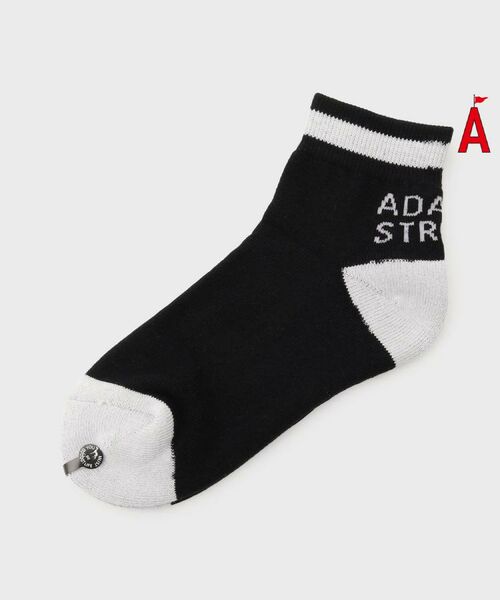 ADABAT STREAM/アダバットストリーム カラーブロックショートソックス ブラック(019) 00(FREE) ADABAT STREAM/アダバットストリーム カラーブロックショートソックス ブラック(019) 00(FREE)